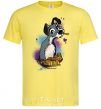 Men's T-Shirt Dog Noodle Lady and the Tramp cornsilk фото