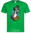 Men's T-Shirt Dog Noodle Lady and the Tramp kelly-green фото