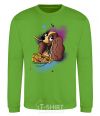 Sweatshirt Dog Noodle Lady and the Tramp orchid-green фото