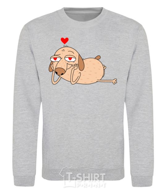 Sweatshirt Diggy in love sport-grey фото