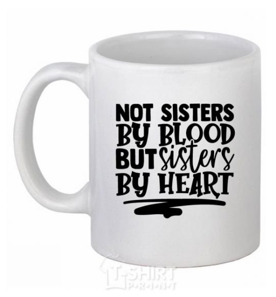 Ceramic mug Best sisters White фото