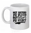 Ceramic mug Best sisters White фото