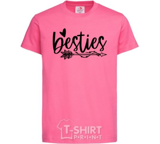 Kids T-shirt Besties heliconia фото