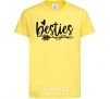 Kids T-shirt Besties cornsilk фото