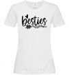 Women's T-shirt Besties White фото