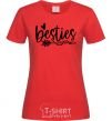 Women's T-shirt Besties red фото