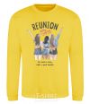 Sweatshirt Reunion girls yellow фото