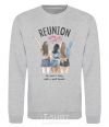 Sweatshirt Reunion girls sport-grey фото