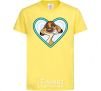 Kids T-shirt Timon couples cornsilk фото