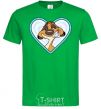 Мужская футболка Тимон парные Зеленый фото