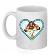 Ceramic mug Timon couples White фото