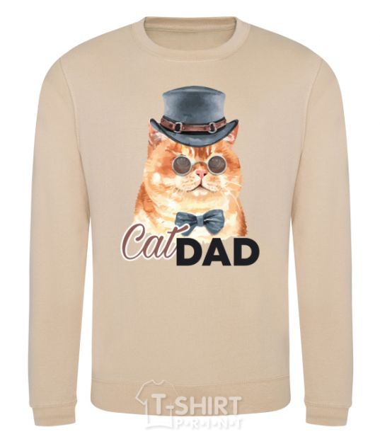 Sweatshirt Cat CatDAD sand фото