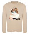 Sweatshirt CatMOM sand фото