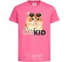Kids T-shirt CatKID heliconia фото