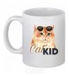 Ceramic mug CatKID White фото