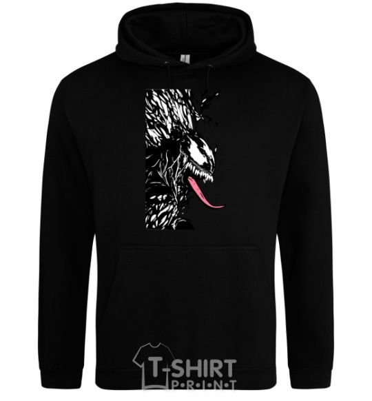 Men`s hoodie Venom ink marvel black фото