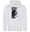 Men`s hoodie Venom ink marvel sport-grey фото