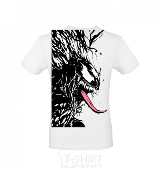 Men's T-Shirt Venom ink marvel White фото