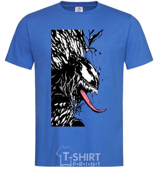 Men's T-Shirt Venom ink marvel royal-blue фото