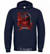 Men`s hoodie Venom carnage navy-blue фото