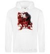 Men`s hoodie Venom carnage White фото