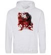 Men`s hoodie Venom carnage sport-grey фото