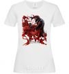 Women's T-shirt Venom carnage White фото