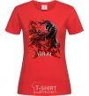 Women's T-shirt Venom carnage red фото