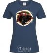 Women's T-shirt Dr. Strange navy-blue фото