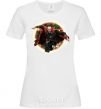 Women's T-shirt Dr. Strange White фото