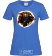 Women's T-shirt Dr. Strange royal-blue фото