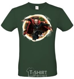 Men's T-Shirt Dr. Strange bottle-green фото