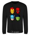 Sweatshirt Marvel heroes black фото