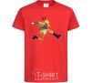 Kids T-shirt Naruto dabbing dab red фото