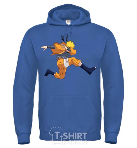 Men`s hoodie Naruto dabbing dab royal фото