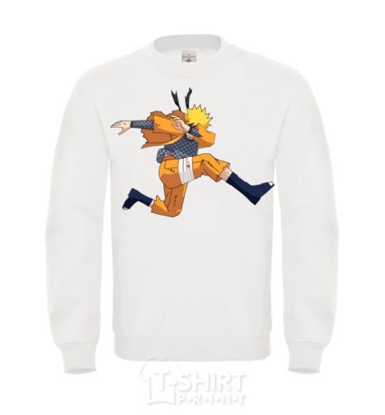 Sweatshirt Naruto dabbing dab White фото