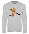 Sweatshirt Naruto dabbing dab sport-grey фото