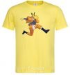 Мужская футболка Naruto dabbing дэб Лимонный фото