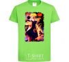 Kids T-shirt Naruto Kakasi anime orchid-green фото