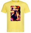 Men's T-Shirt Naruto Kakasi anime cornsilk фото