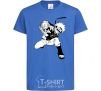 Kids T-shirt Naruto Razengag anime manga royal-blue фото