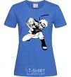 Women's T-shirt Naruto Razengag anime manga royal-blue фото