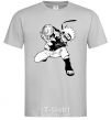 Men's T-Shirt Naruto Razengag anime manga grey фото