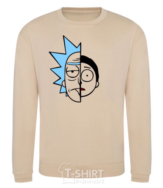 Sweatshirt Rick and Morty sand фото