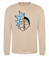 Sweatshirt Rick and Morty sand фото