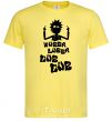 Мужская футболка Rick WUBBA LUBBA DUB DUB Лимонный фото