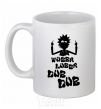 Ceramic mug Rick WUBBA LUBBA DUB DUB White фото