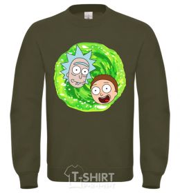 Sweatshirt Rick and Morty RIck and Morty portal sand фото