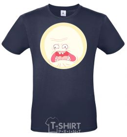 Men's T-Shirt Rick and Morty sunshine scream tsui navy-blue фото