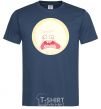 Men's T-Shirt Rick and Morty sunshine scream tsui navy-blue фото